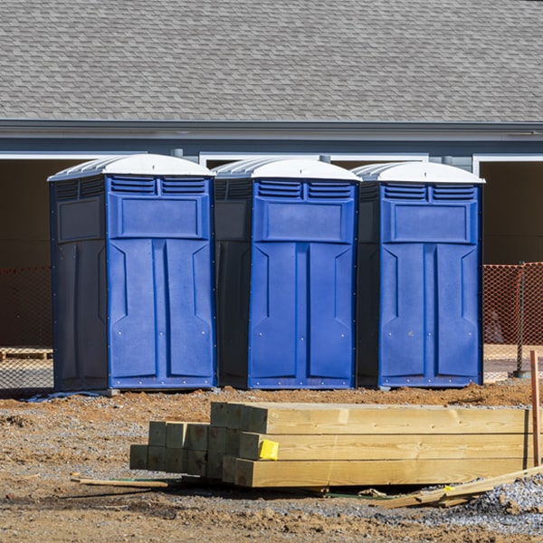 what is the cost difference between standard and deluxe porta potty rentals in Brookings Oregon